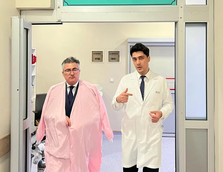 A Delegation from the Azerbaijan Medical Association (TƏBİB) Visits Our Hospital
