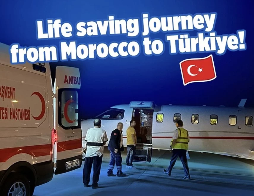 Towards a New Life: Two Critical Pediatric Liver Transplant Cases Transferred from Morocco to Başkent Hospital via Air Ambulance